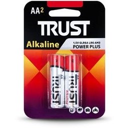 باتری قلمی TRUST مدل آلکالاین دو عددی