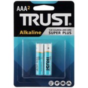 باتری نیم قلمی TRUST مدل سوپر آلکالین دو عددی